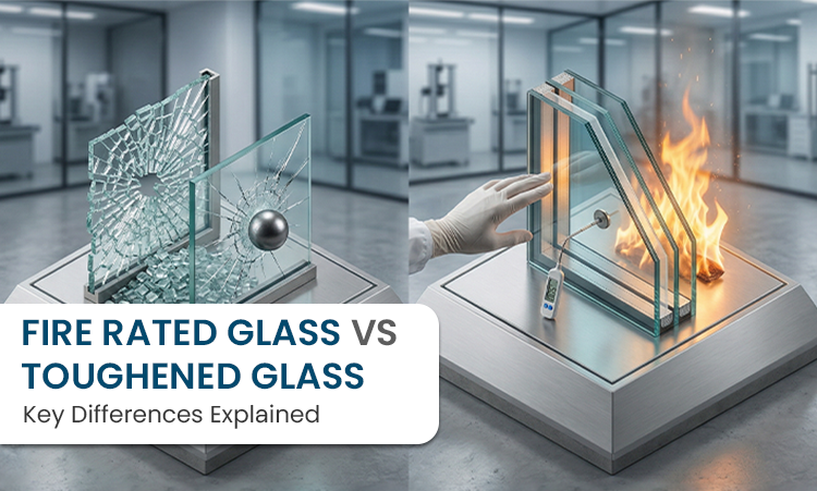 Fire Rated Glass vs Toughened Glass