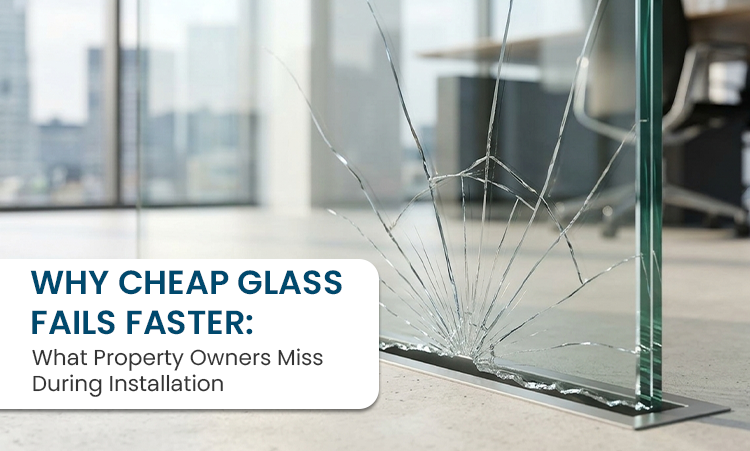 Why Cheap Glass Fails Faster: What Property Owners Miss During Installation